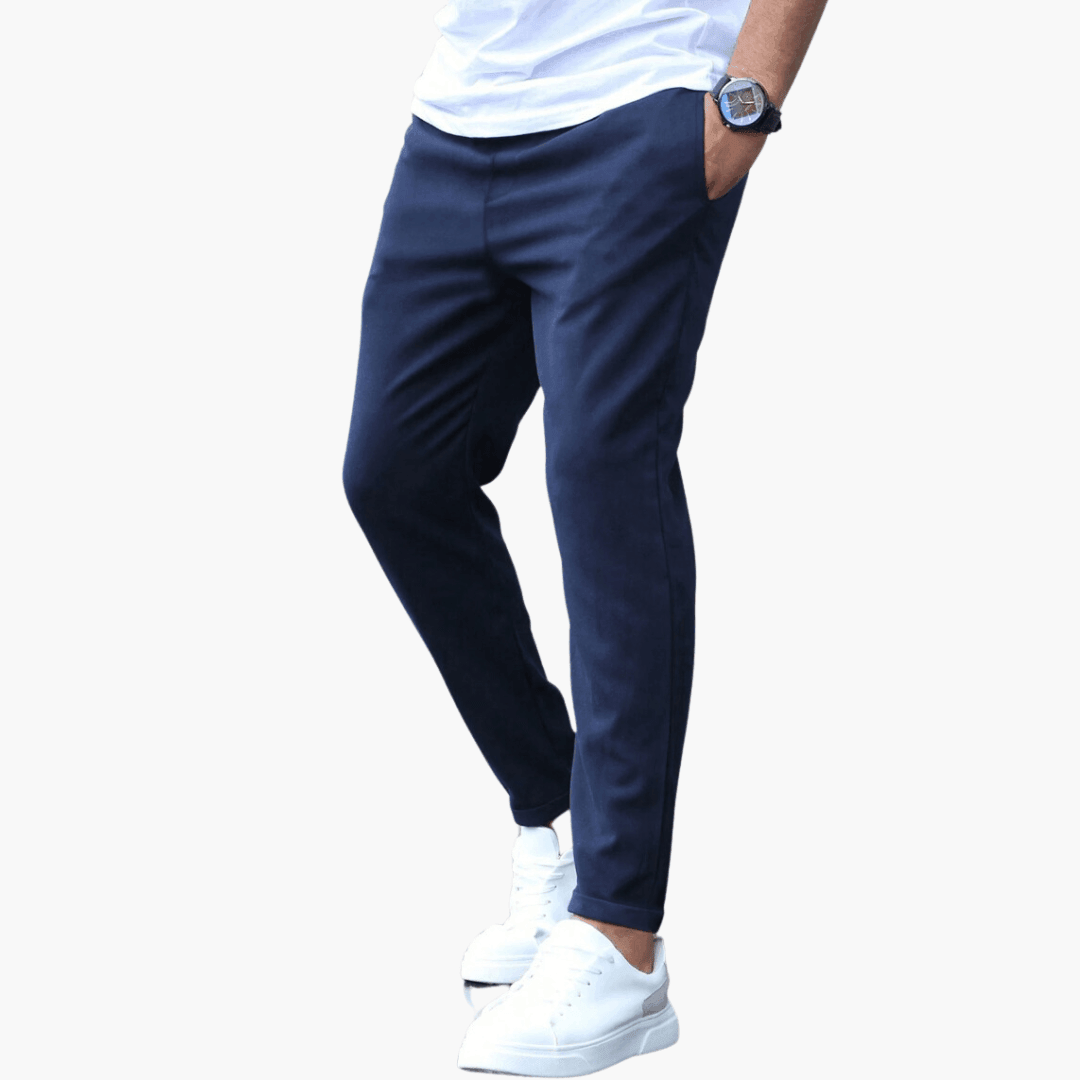 Pantalon stretch décontracté pour homme