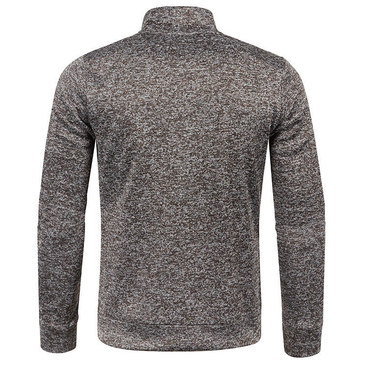 Veste zippée homme | Manches longues, col montant | Style épuré, plusieurs coloris, tailles M à 5XL