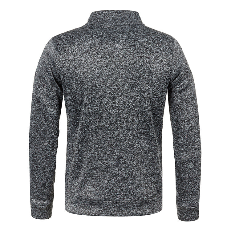 Veste zippée homme | Manches longues, col montant | Style épuré, plusieurs coloris, tailles M à 5XL