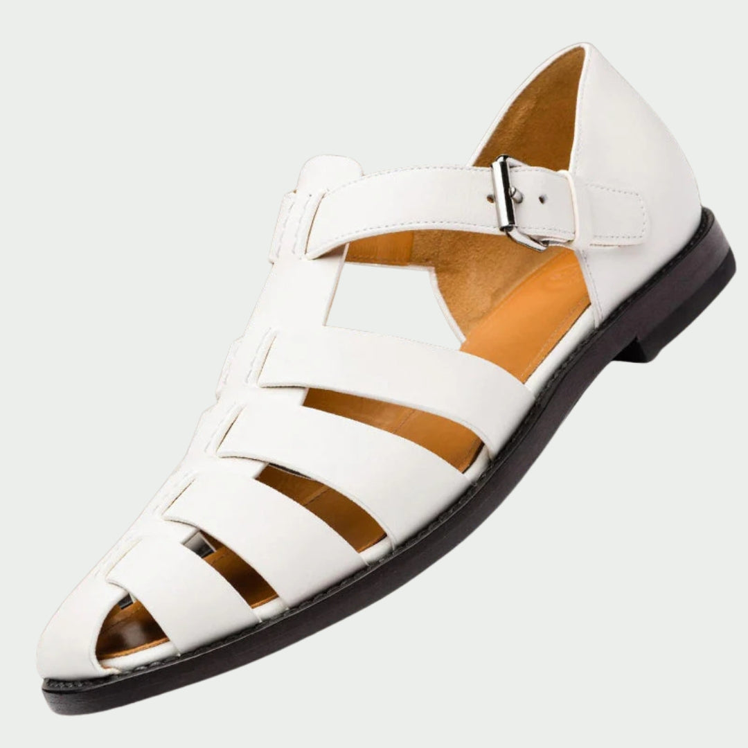 Sandales homme | Brides réglables avec boucles | Semelle antidérapante, confort de marche, pointures 38 à 48
