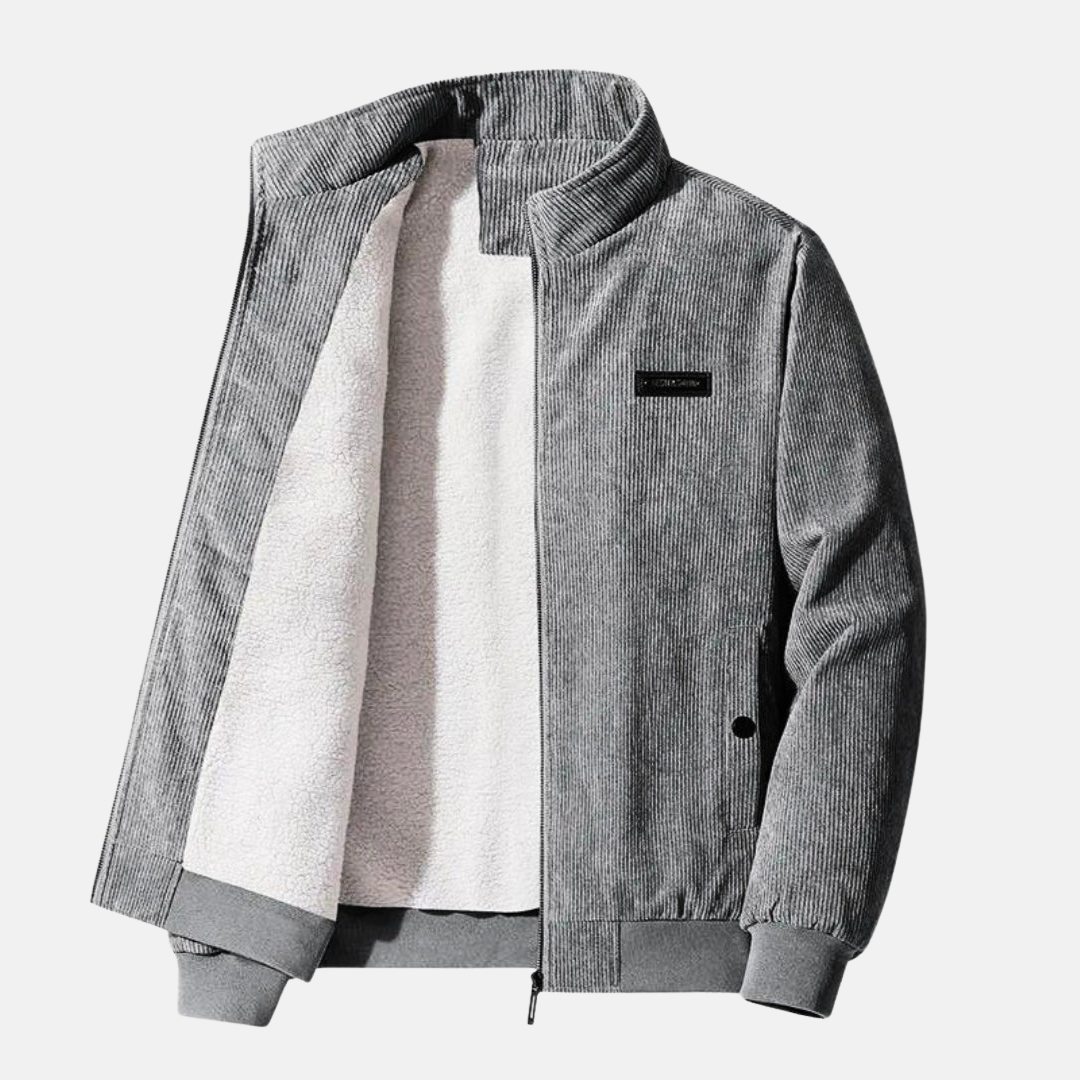 Veste Rétro Homme En Velours Côtelé | Style Intemporel Et Polyvalent