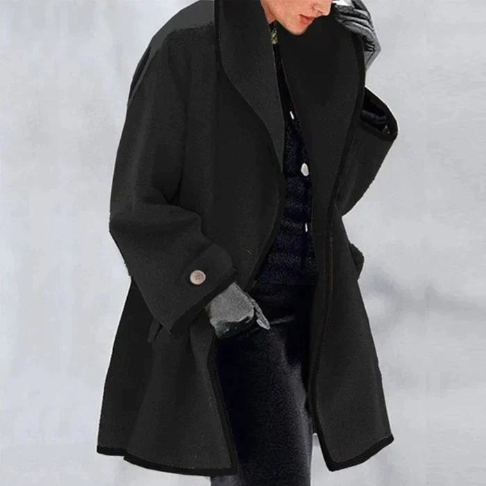 Manteau long à capuche | manteau polyvalent pour un usage quotidien