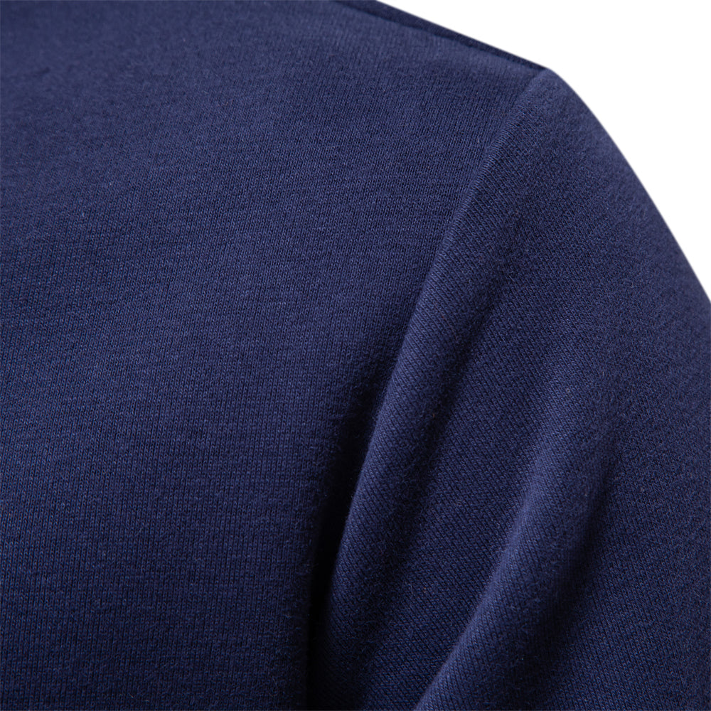 Polo Homme À Manches Longues Et Col Classique | Haut Doux Et Élégant Pour Le Quotidien