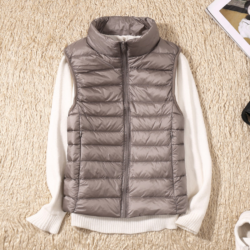 Gilet Sans Manches Femme Ultra Léger –|Veste Chaude pour l’Hiver