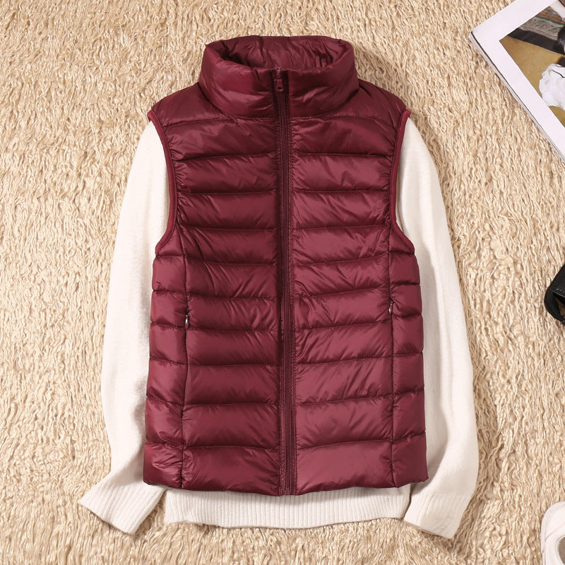 Gilet Sans Manches Femme Ultra Léger –|Veste Chaude pour l’Hiver