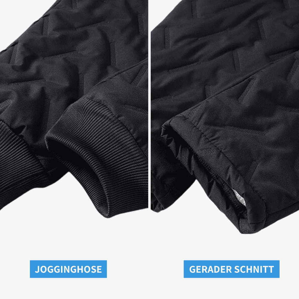 Pantalon thermique unisexe | Déperlant avec doublure isolante | Confort chaud pour l’hiver et activités extérieures