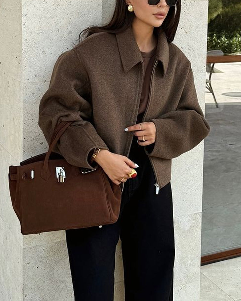 Manteau Femme Oversize Coupe Décontractée | Élégance Moderne et Polyvalente