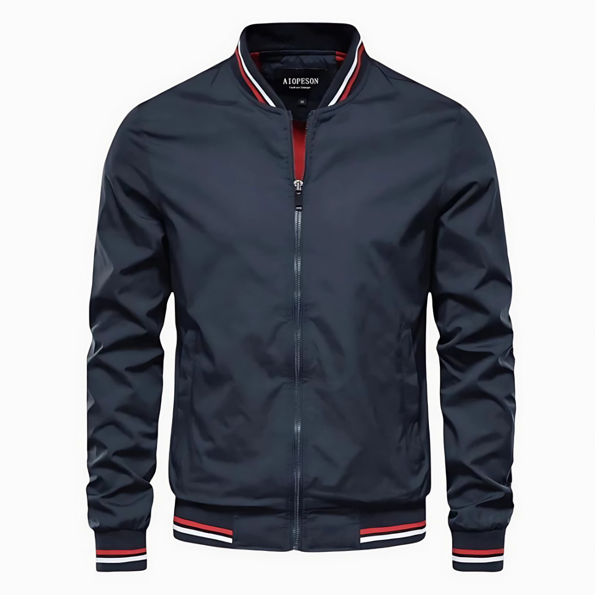 Veste coupe vent homme Lenoir | Zip intégral et col montant | Tissu déperlant respirant, 5 coloris, tailles S à 5XL
