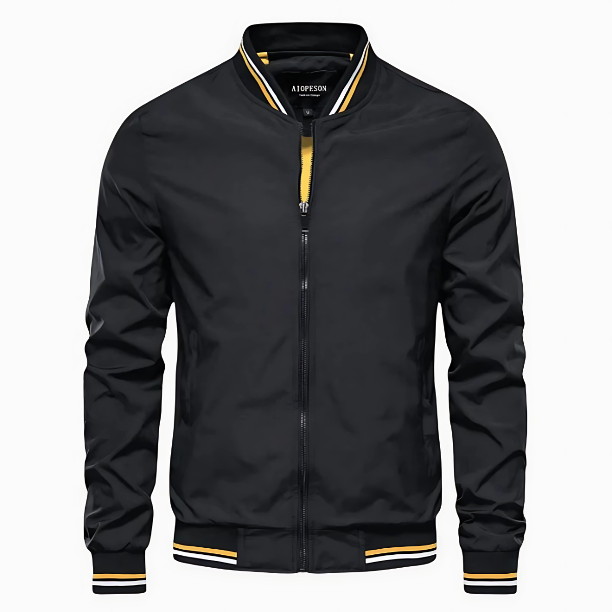 Veste coupe vent homme Lenoir | Zip intégral et col montant | Tissu déperlant respirant, 5 coloris, tailles S à 5XL