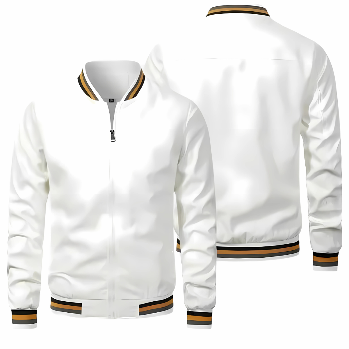 Veste coupe vent homme Lenoir | Zip intégral et col montant | Tissu déperlant respirant, 5 coloris, tailles S à 5XL