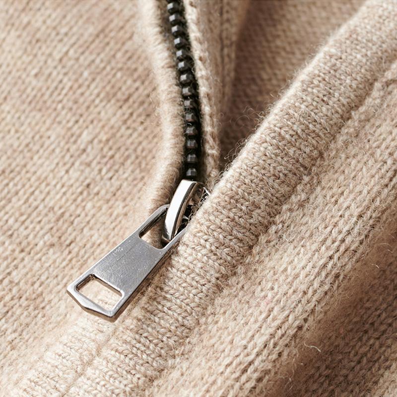 Pull Zippé Homme Élégant et Confortable | Style Polyvalent Automne Hiver