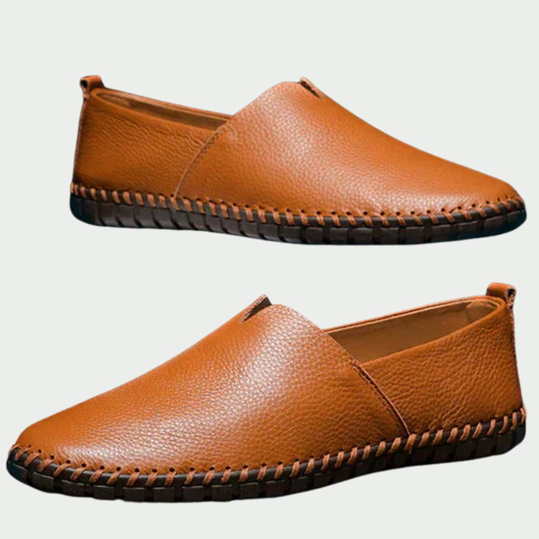 Mocassins homme à enfiler semelle antidérapante pour usage quotidien