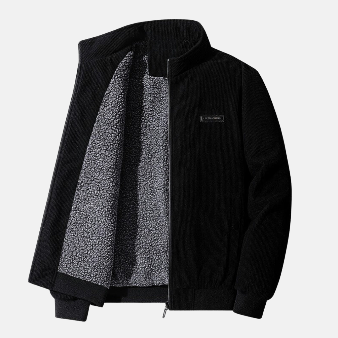 Veste Rétro Homme En Velours Côtelé | Style Intemporel Et Polyvalent
