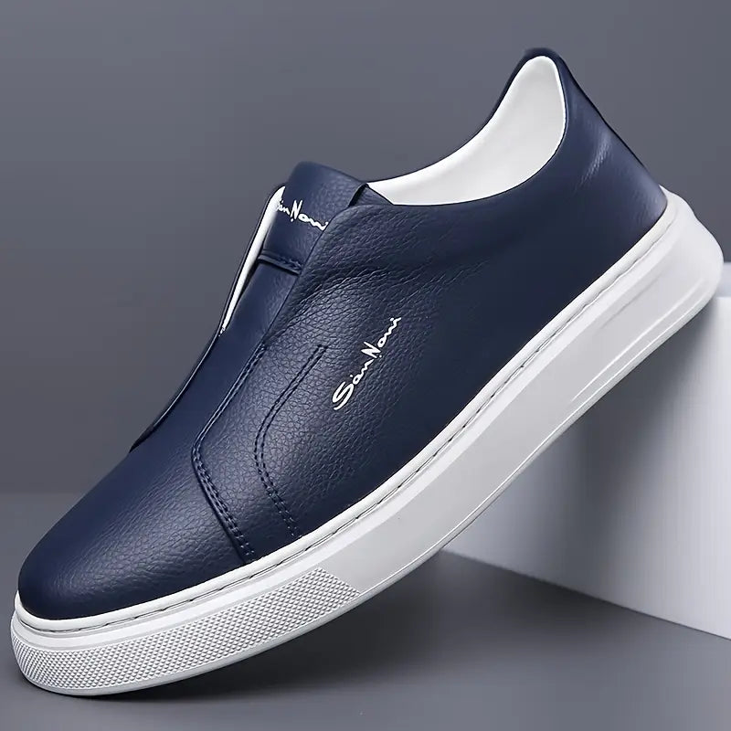 Chaussures homme à enfiler | Sans lacets, semelle antidérapante | Style minimaliste, confort quotidien