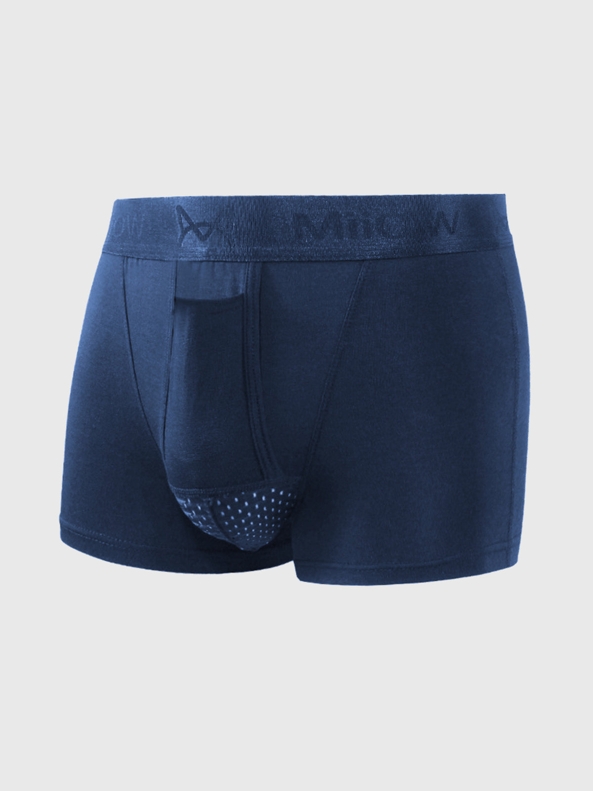 Lot de 3 boxers homme | Ceinture élastique, coupe ajustée | Confort quotidien noir/gris/bleu, tailles XS à 2XL