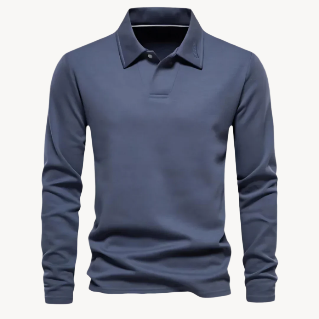 Polo Homme Chic Et Décontracté – Haut Polyvalent À Coupe Ajustée Et Col Classique