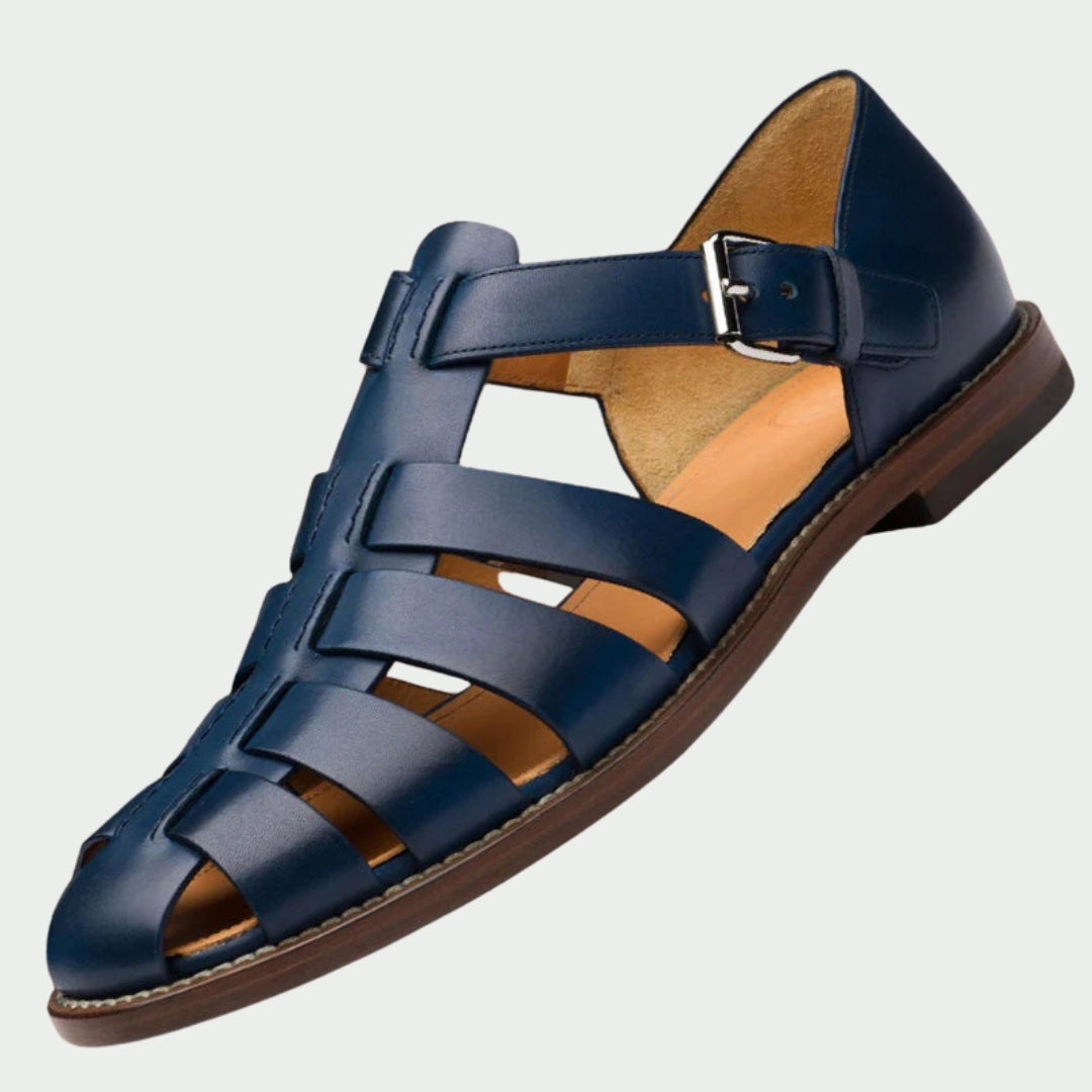 Sandales homme | Brides réglables avec boucles | Semelle antidérapante, confort de marche, pointures 38 à 48