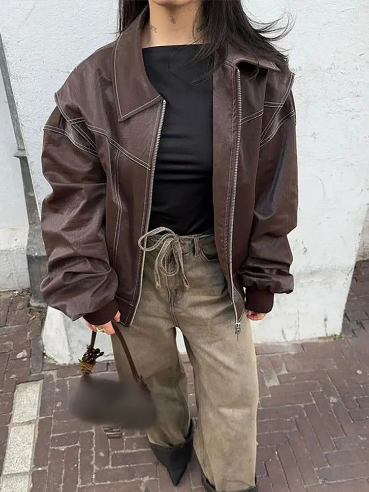 Veste Femme Oversize Tendance | Style Moderne et Élégance Décontractée