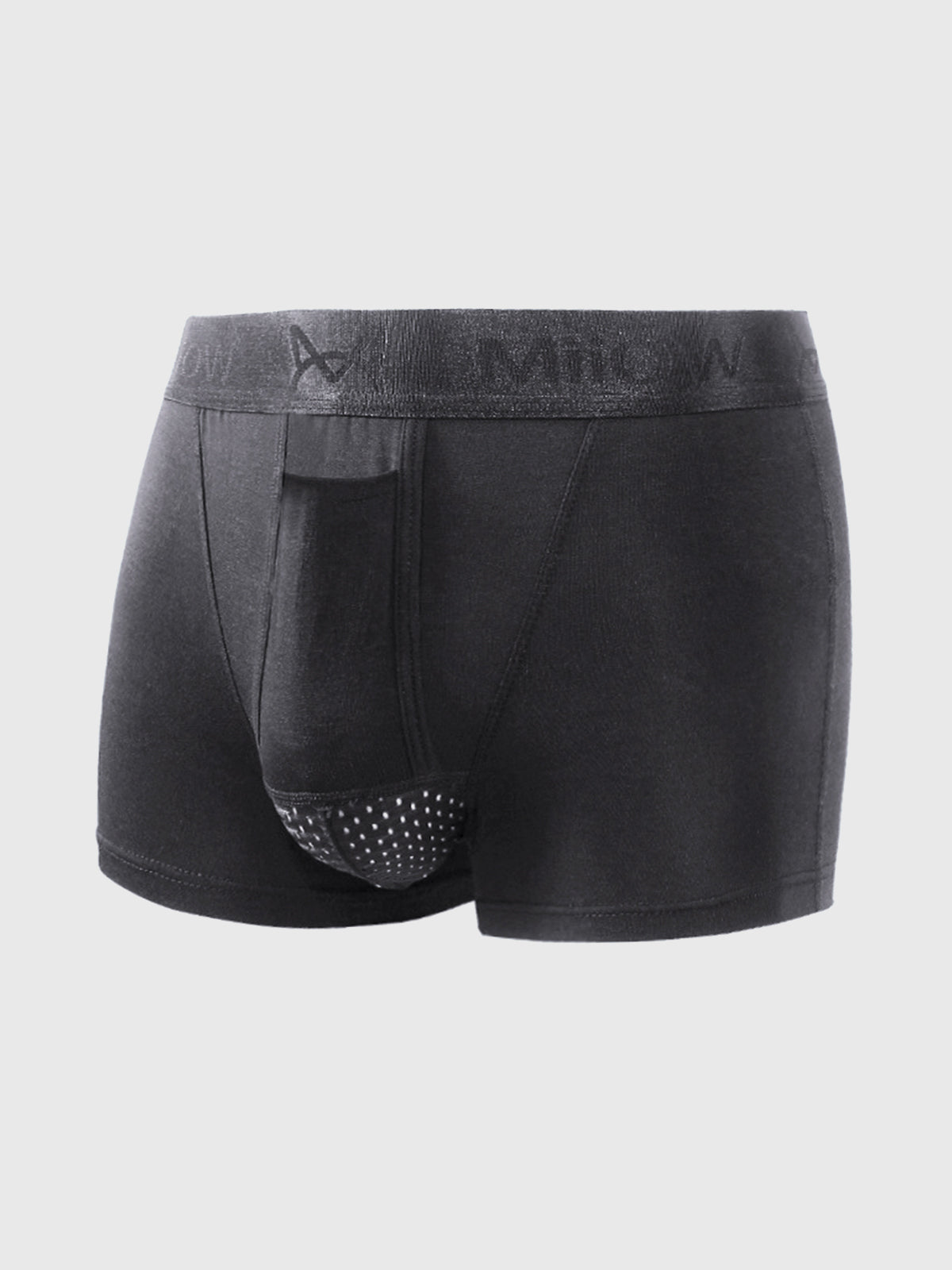 Lot de 3 boxers homme | Ceinture élastique, coupe ajustée | Confort quotidien noir/gris/bleu, tailles XS à 2XL
