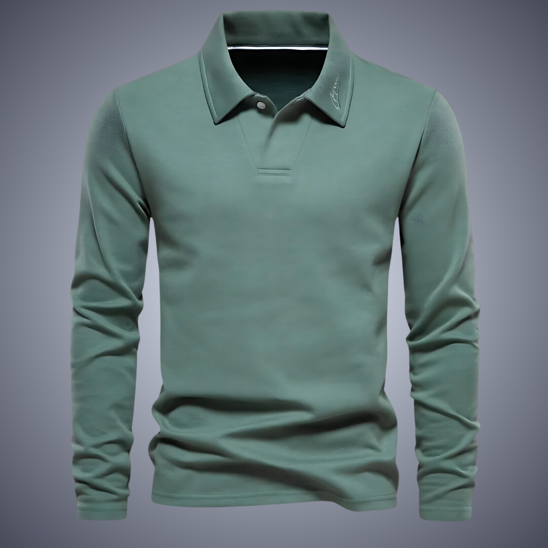 Polo Homme Chic Et Décontracté – Haut Polyvalent À Coupe Ajustée Et Col Classique