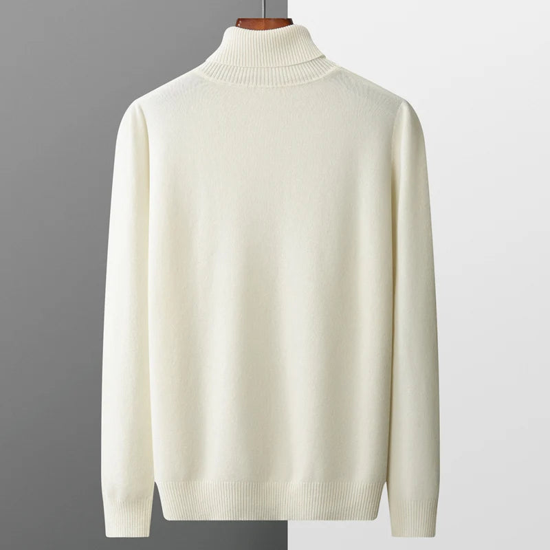 Pull Col Roulé Homme Automne Hiver | Confort Chaud et Style Chic