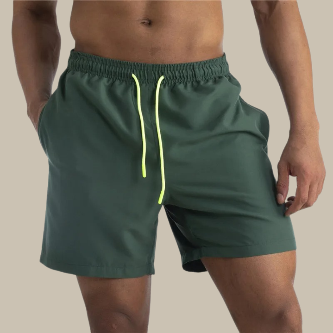 Aqua Di Man maillot de bain | Shorts mi-longs à séchage rapide avec élasticité pour homme