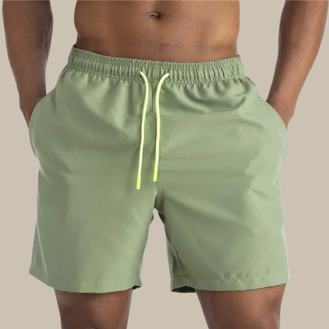 Aqua Di Man maillot de bain | Shorts mi-longs à séchage rapide avec élasticité pour homme