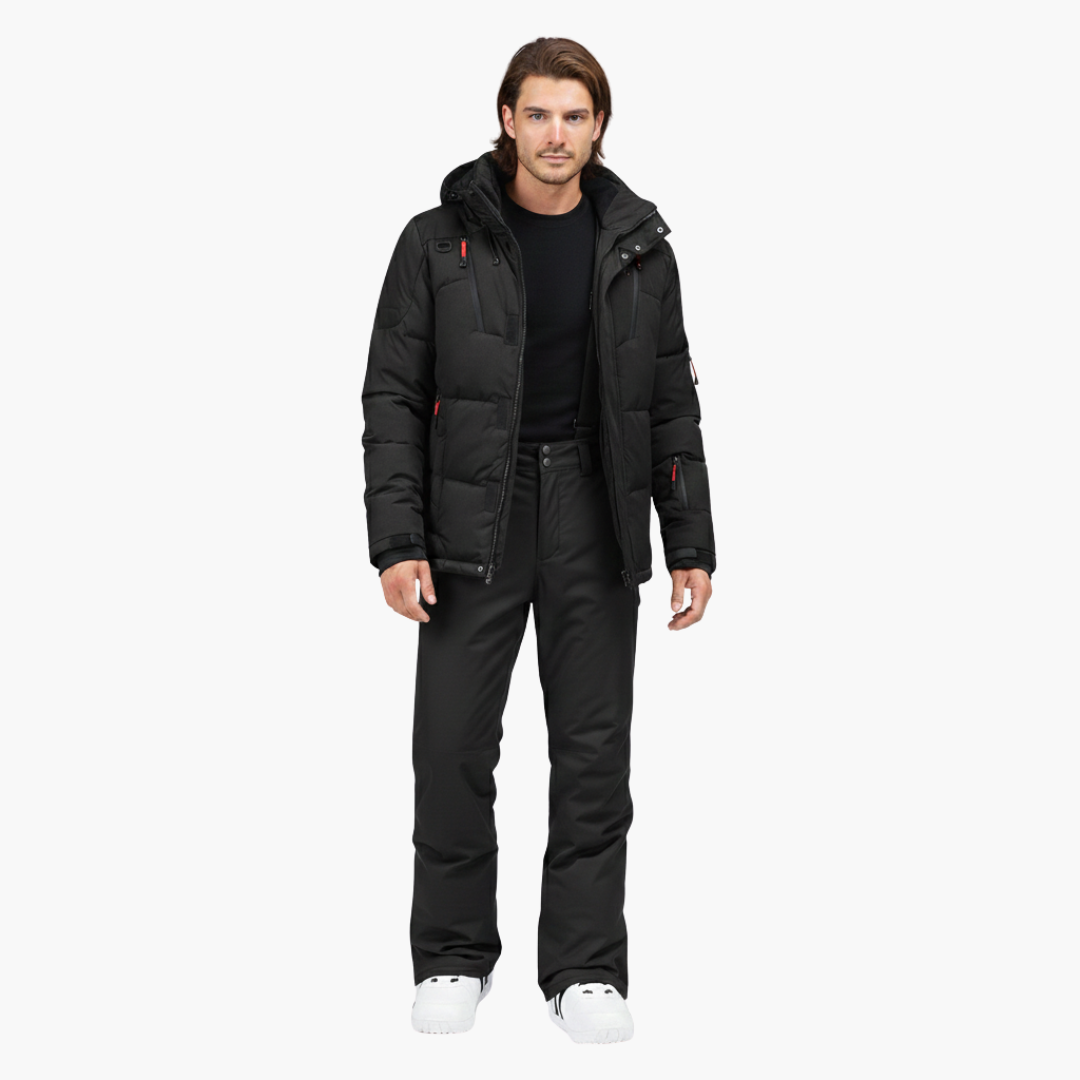 Ensemble ski homme avec veste et pantalon assortis