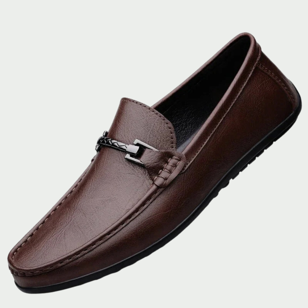 Chaussures mocassins homme élégants à enfiler style classique