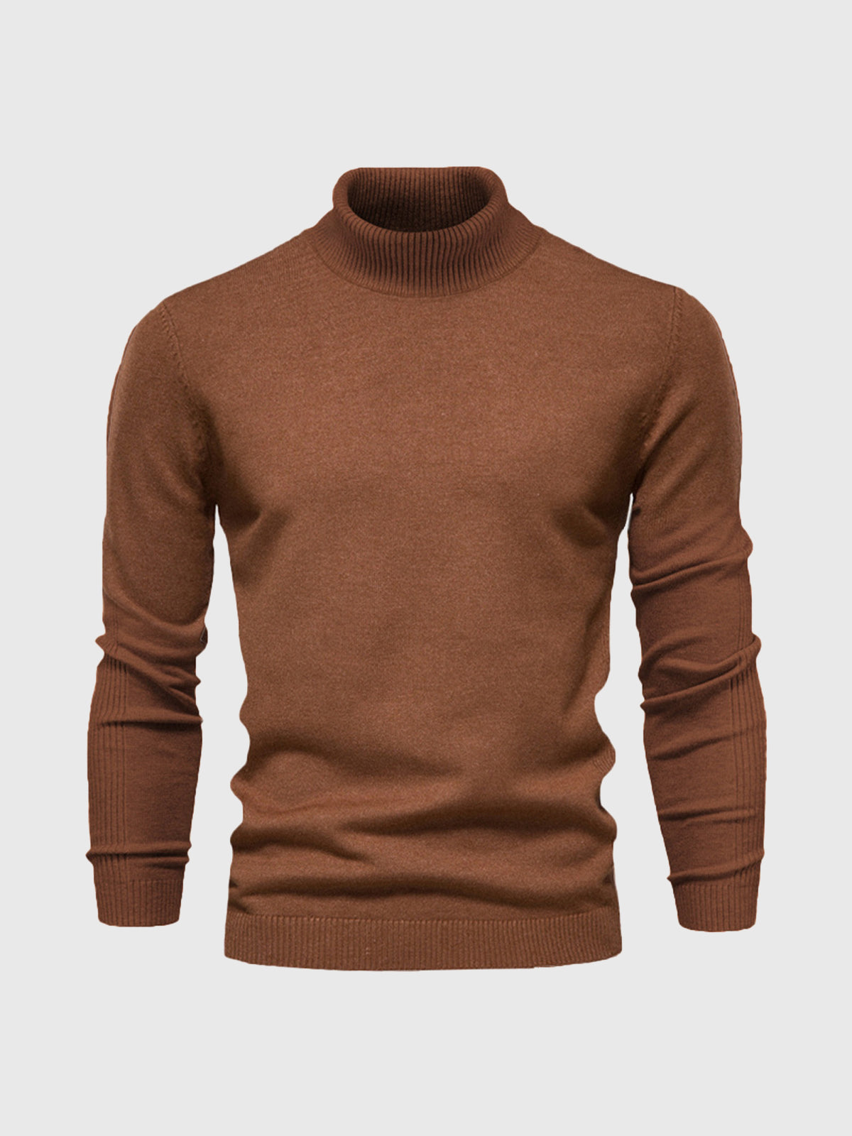 Pull Col Roulé Homme | Lavable En Machine | Coupe Classique | Confort Quotidien