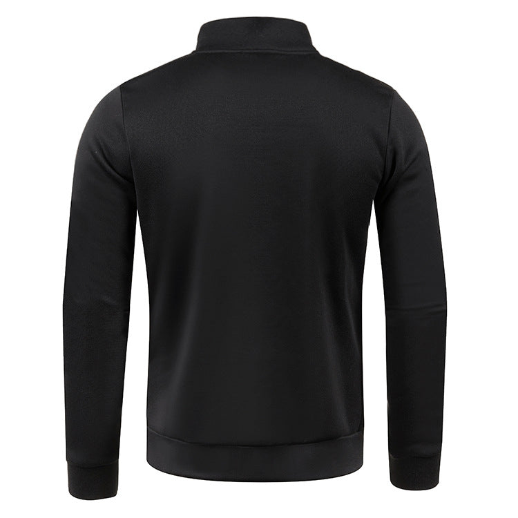 Veste zippée homme | Manches longues, col montant | Style épuré, plusieurs coloris, tailles M à 5XL