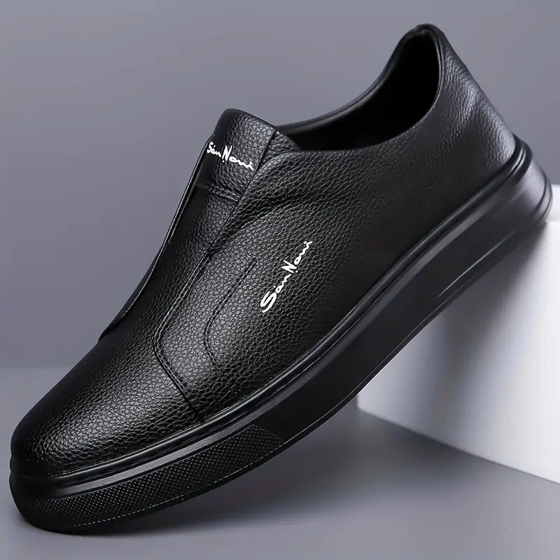 Chaussures homme à enfiler | Sans lacets, semelle antidérapante | Style minimaliste, confort quotidien