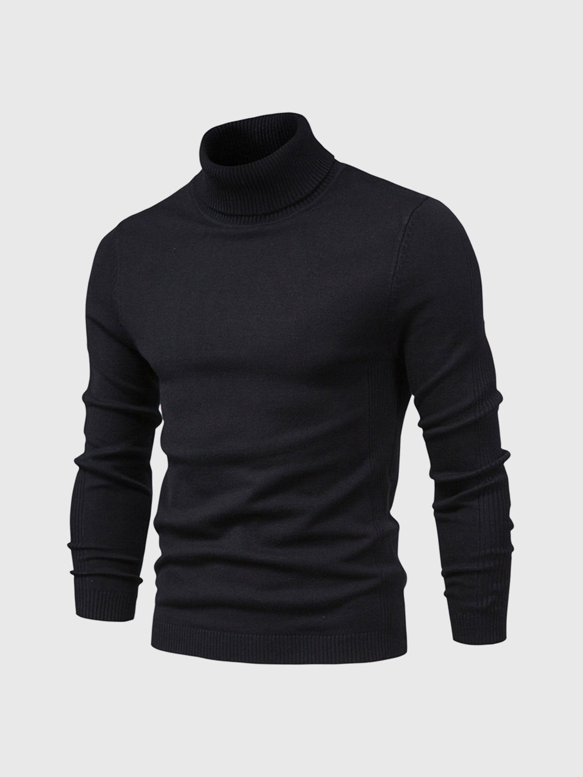 Pull Col Roulé Homme | Lavable En Machine | Coupe Classique | Confort Quotidien