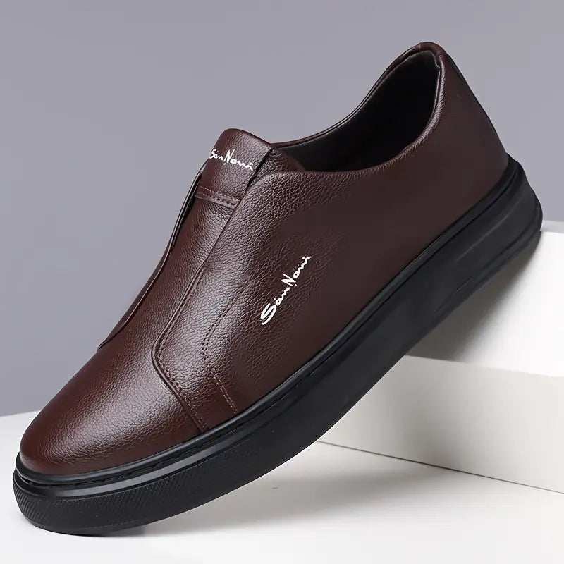 Chaussures homme à enfiler | Sans lacets, semelle antidérapante | Style minimaliste, confort quotidien