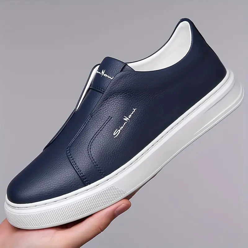 Chaussures homme à enfiler | Sans lacets, semelle antidérapante | Style minimaliste, confort quotidien