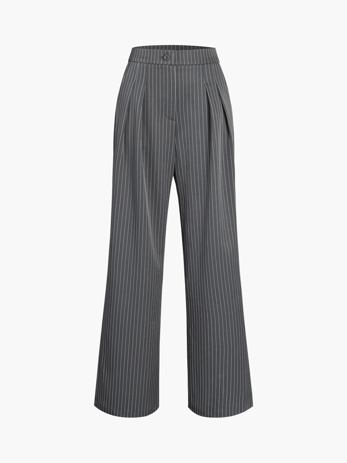 Pantalon femme à rayures chic | Coupe fluide et style élégant pour bureau et loisirs