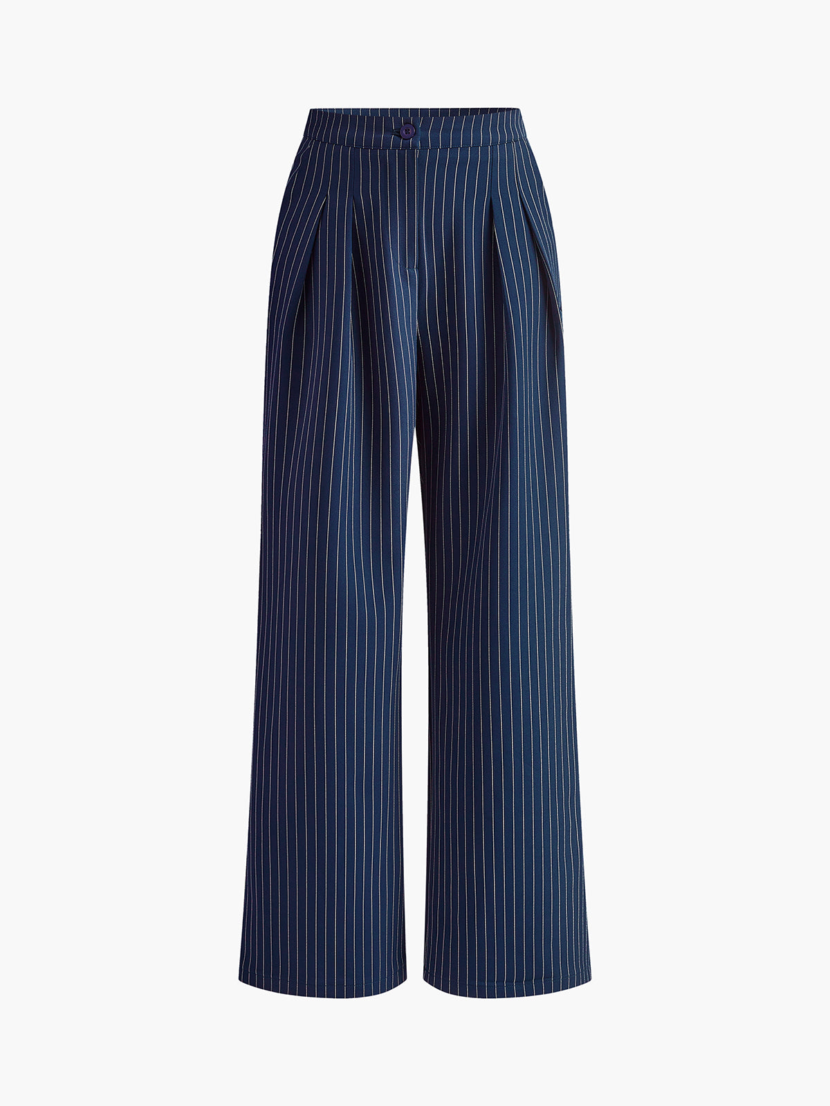 Pantalon femme à rayures chic | Coupe fluide et style élégant pour bureau et loisirs