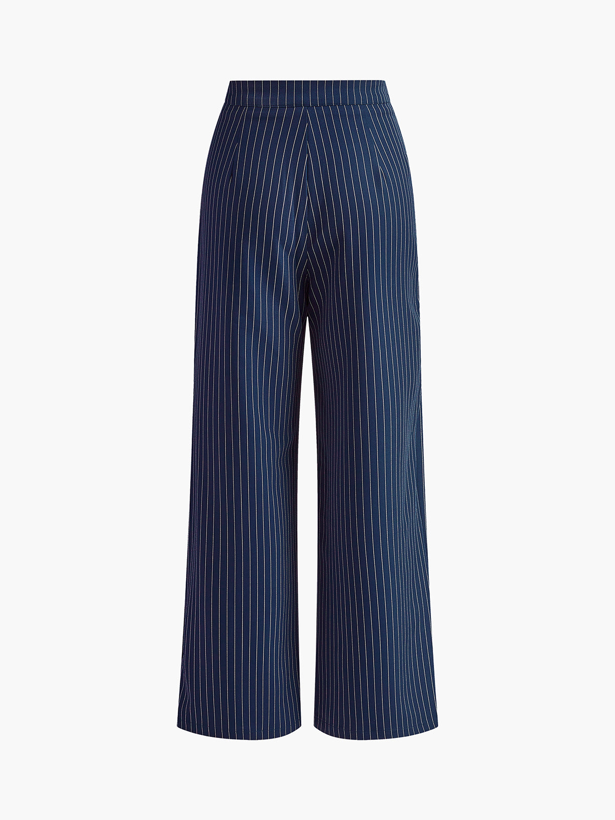 Pantalon femme à rayures chic | Coupe fluide et style élégant pour bureau et loisirs