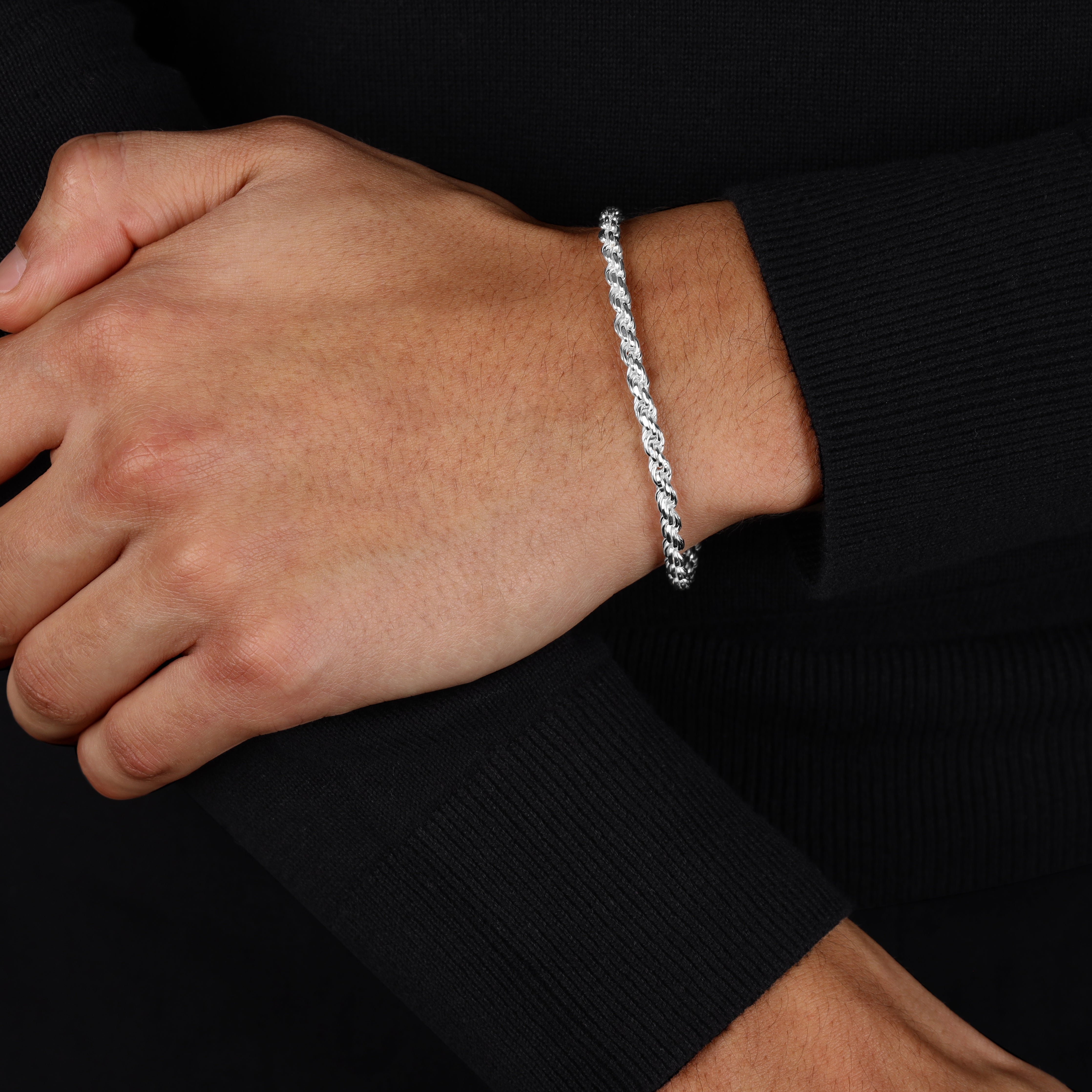 Bracelet cordon homme élégant | Style intemporel et artisanat raffiné