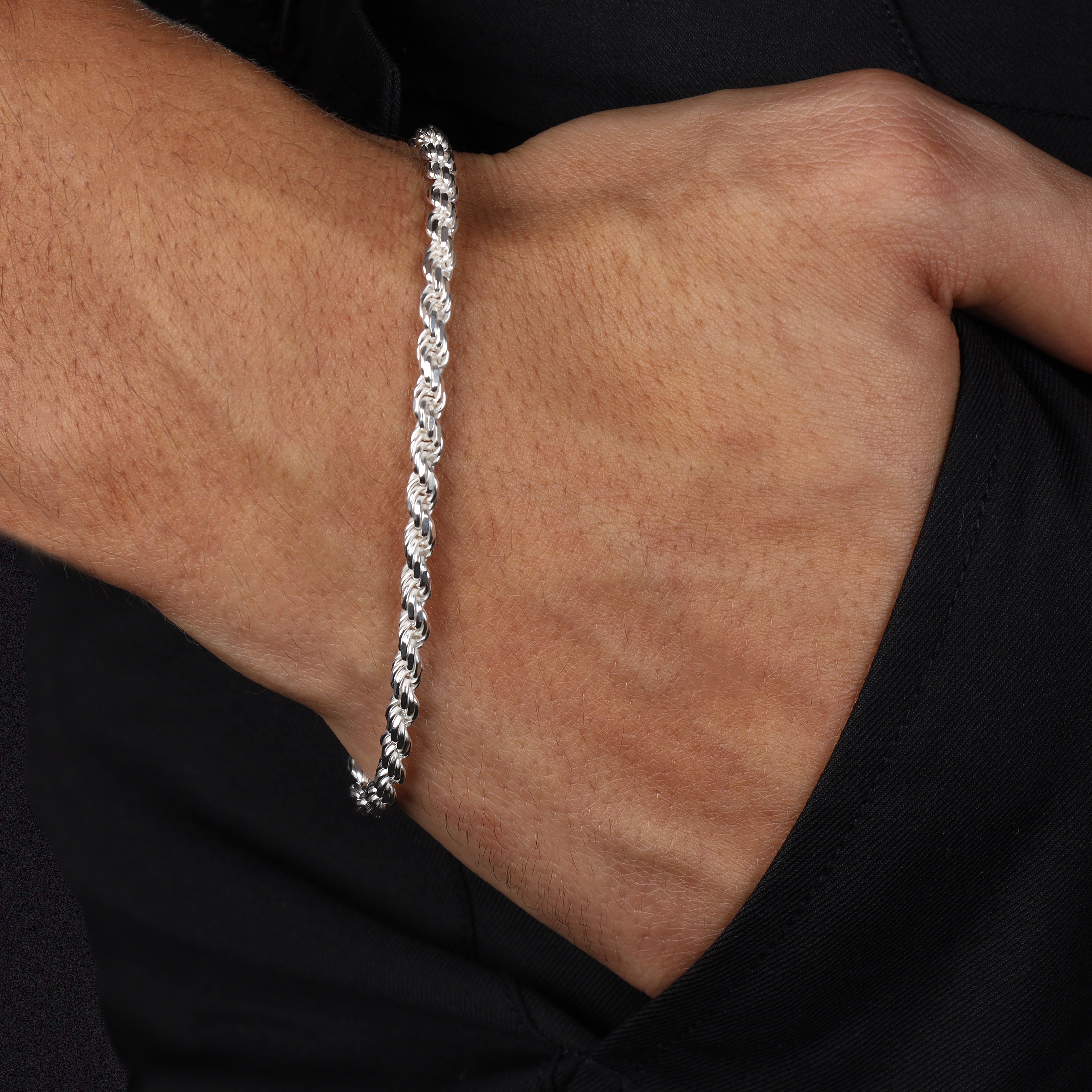Bracelet cordon homme élégant | Style intemporel et artisanat raffiné