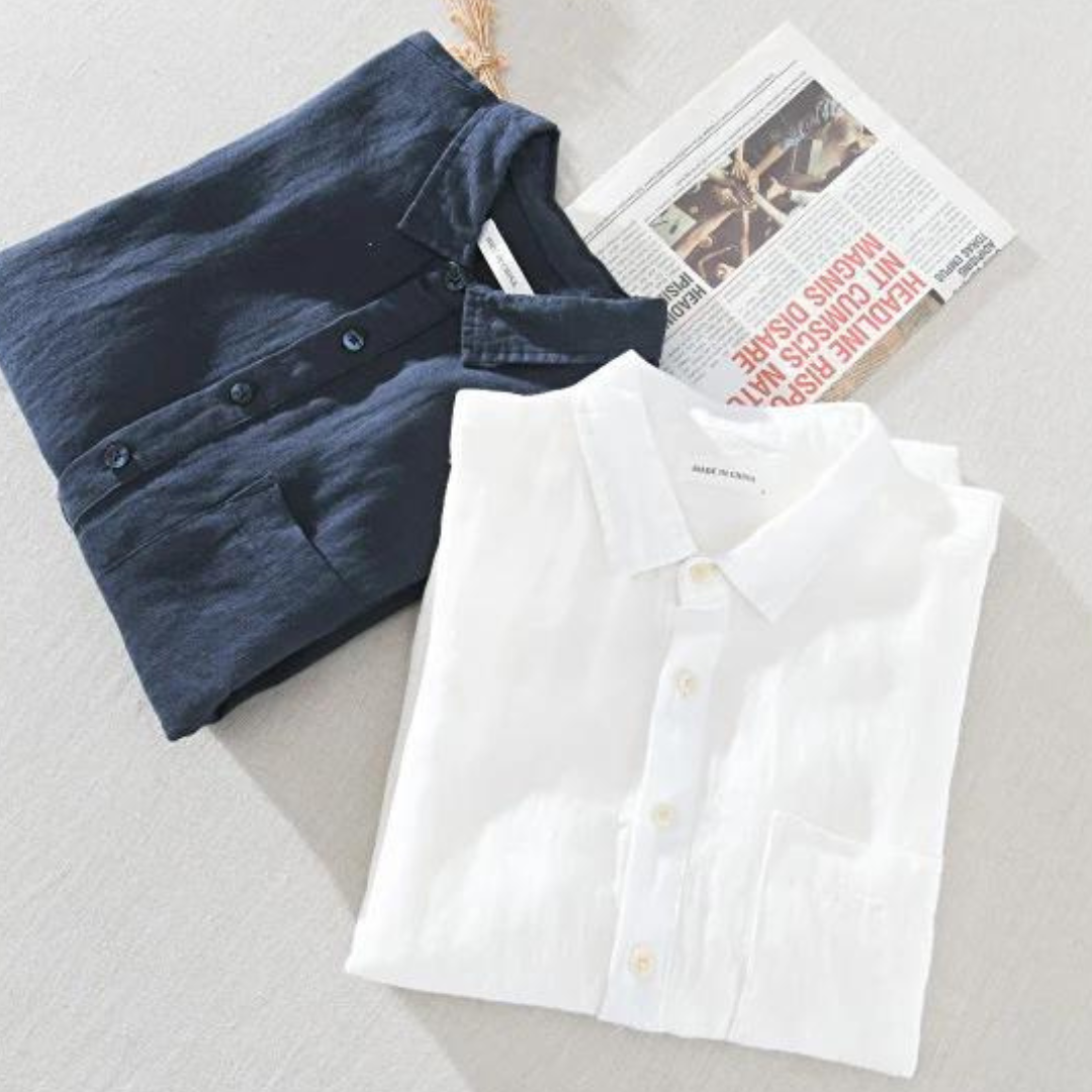 Chemise respirante pour hommes | Style estival classique