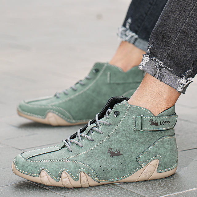 Chaussures antidérapantes unisex semelle caoutchouc confort intérieur extérieur