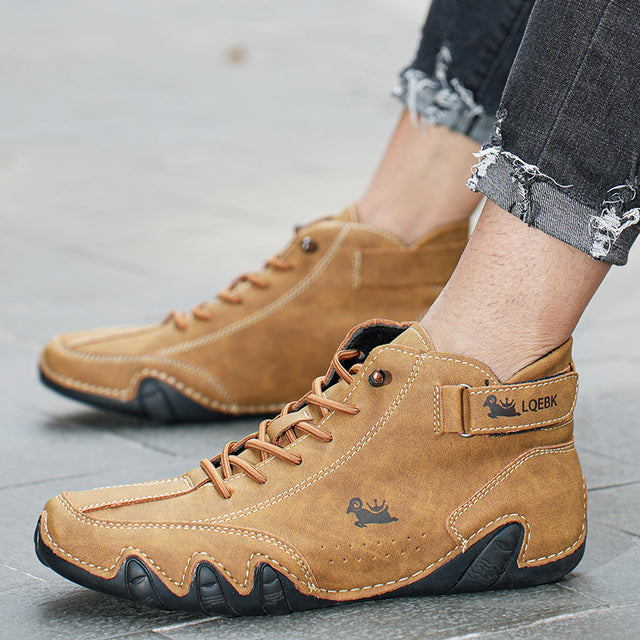 Chaussures antidérapantes unisex semelle caoutchouc confort intérieur extérieur