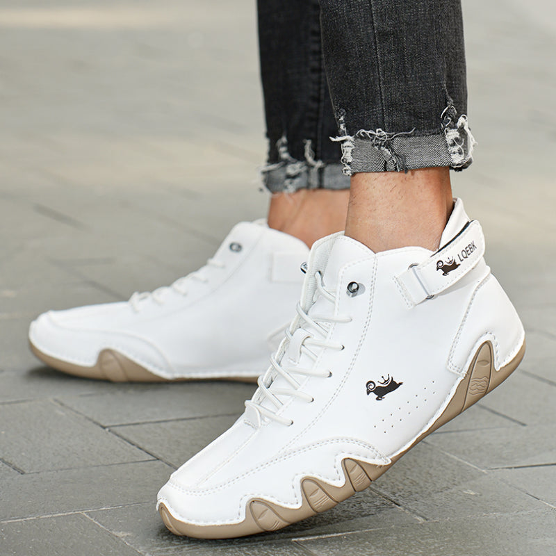 Chaussures antidérapantes unisex semelle caoutchouc confort intérieur extérieur