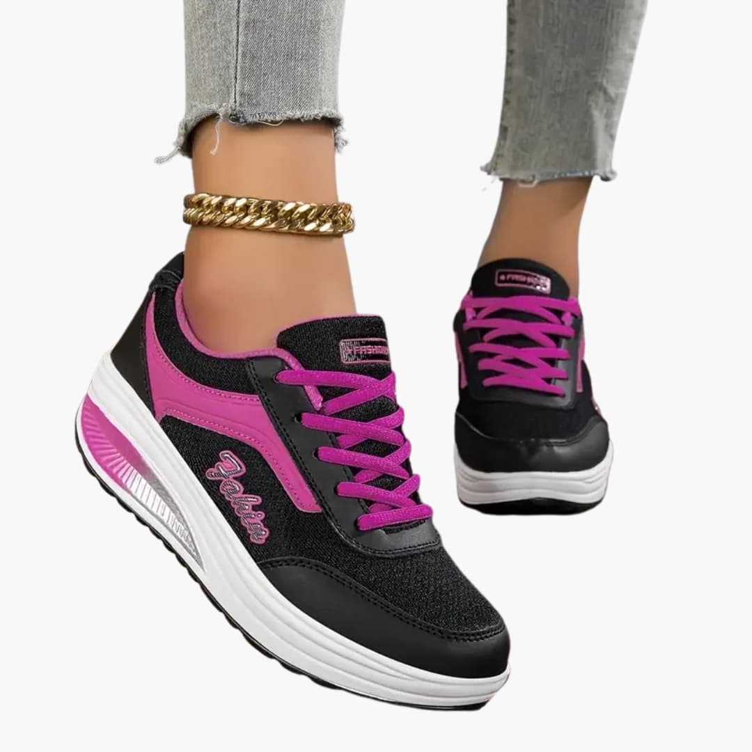 Baskets Femme avec Fermeture à Lacets