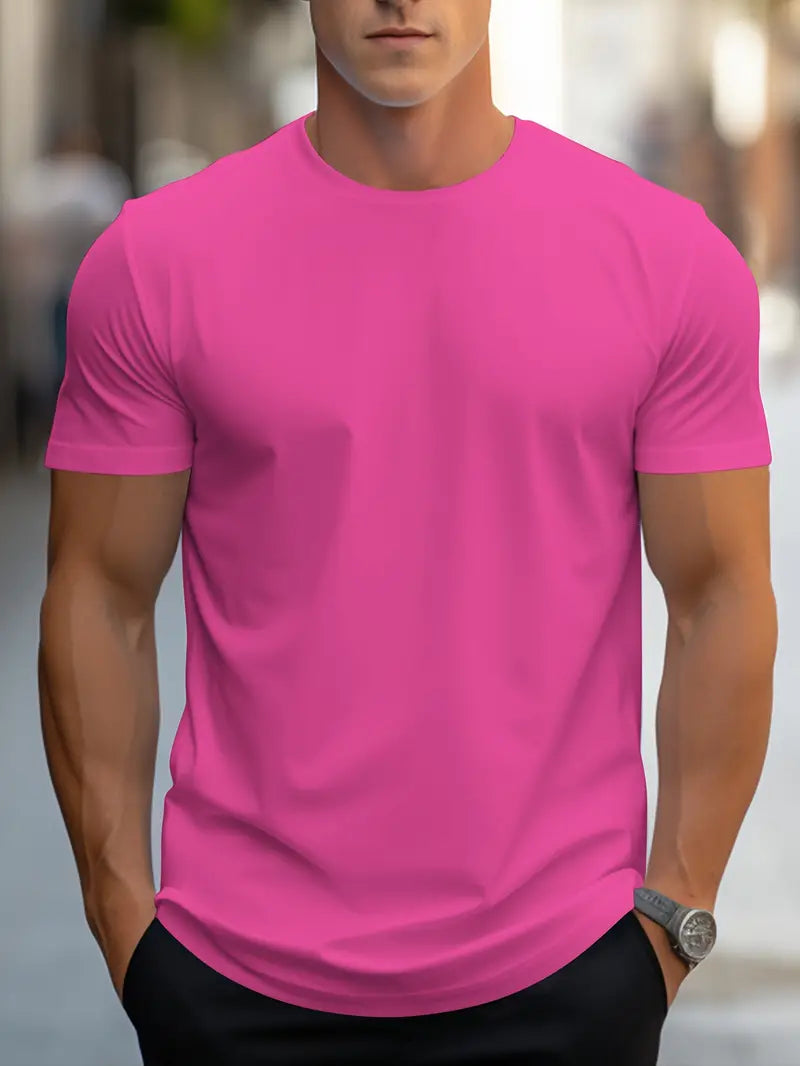 Aristos T‑Shirt Homme Col Rond Coton‑Polyester Coupe Classique