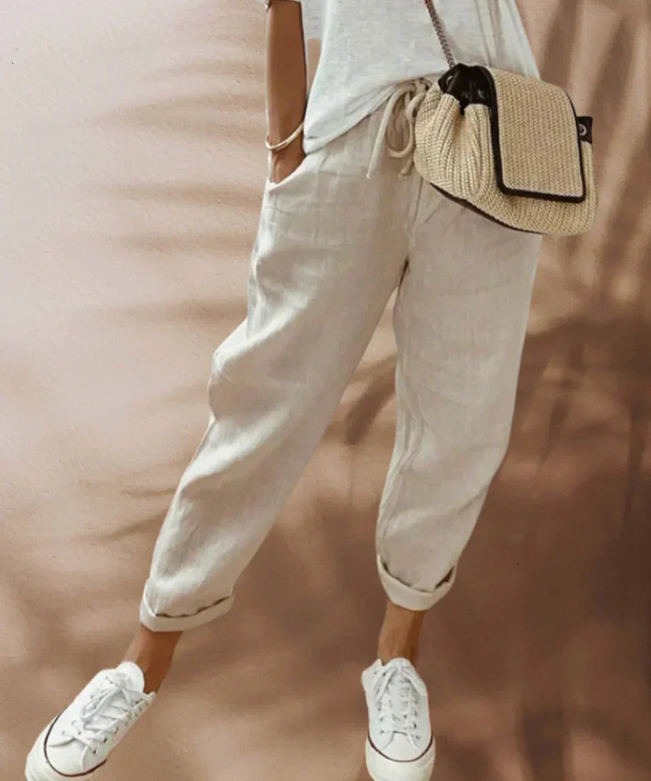 Pantalon femme casual chic | Confort au quotidien et coupe stylée