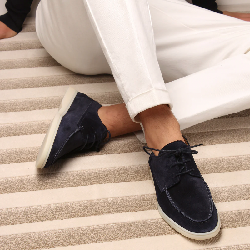 Mocassins homme à lacets | Semelle souple à bonne adhérence | Style élégant pour le quotidien