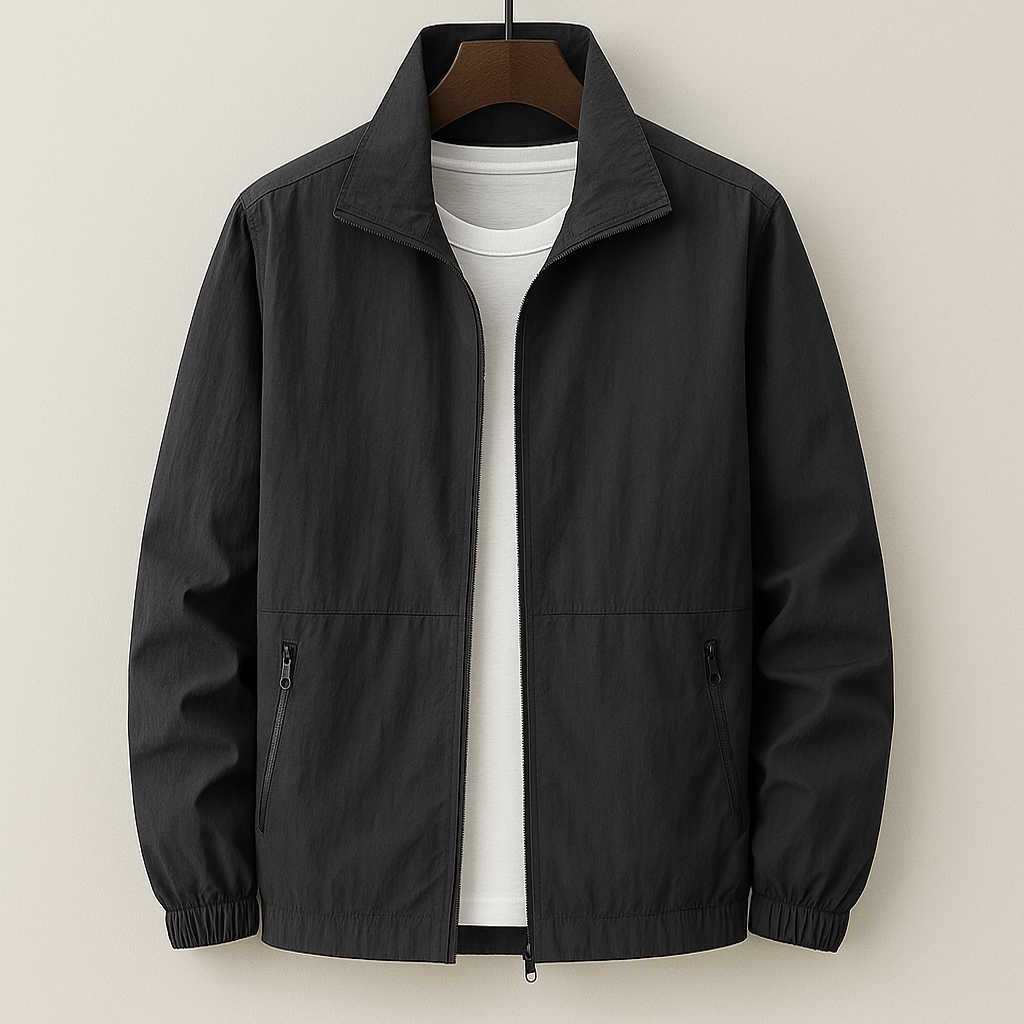 Veste homme mi saison | Coupe ajustée respirante | Poches intérieures discrètes style casual chic