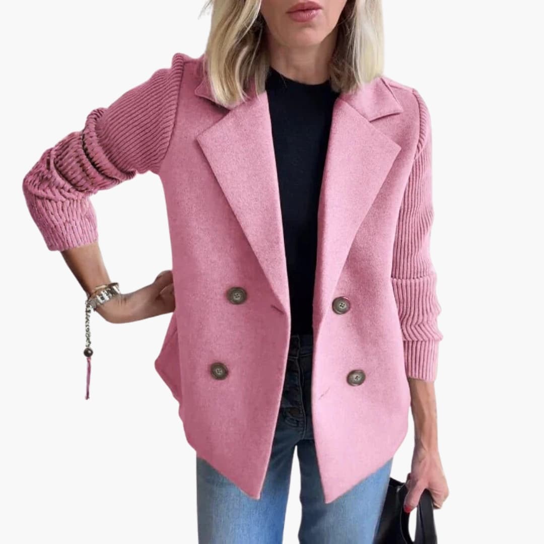 Blazer Femme avec Fermeture à Boutons